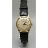 A 9ct gold Movado wristwatch