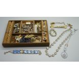 Vintage costume jewellery