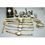 Sekonda wristwatches including De Luxe automatic with 29 jewels