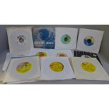 Forty Jamaican and UK reggae 7" singles