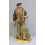 A Royal Doulton figure, Field Marshal Montgomery, with certificate, boxed