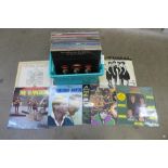 LP records, Paul Simon, ABBA, Bryan Ferry, Diana Ross, Donna Summer, etc.