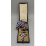 A German Mothers cross medal, boxed