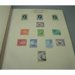 Stamps; The Utile Hinged Leaf Album of mint and used Commonwealth stamps, A to G