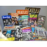 The Beatles ephemera including 1960s magazines, photographs, sheet music monthly, etc. (23)