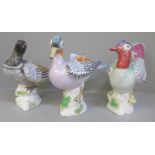 Three Crown Staffordshire ducks by Doubell Miller