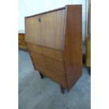 A Turnidge of London teak bureau