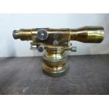 A military W.F.S. B3751 brass theodolite