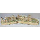 A Danbury Mint model of Windsor Castle, 44cm wide