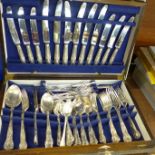 A canteen of plated cutlery