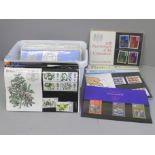 Stamps; small format GB presentation packs (43) including some pre-decimal