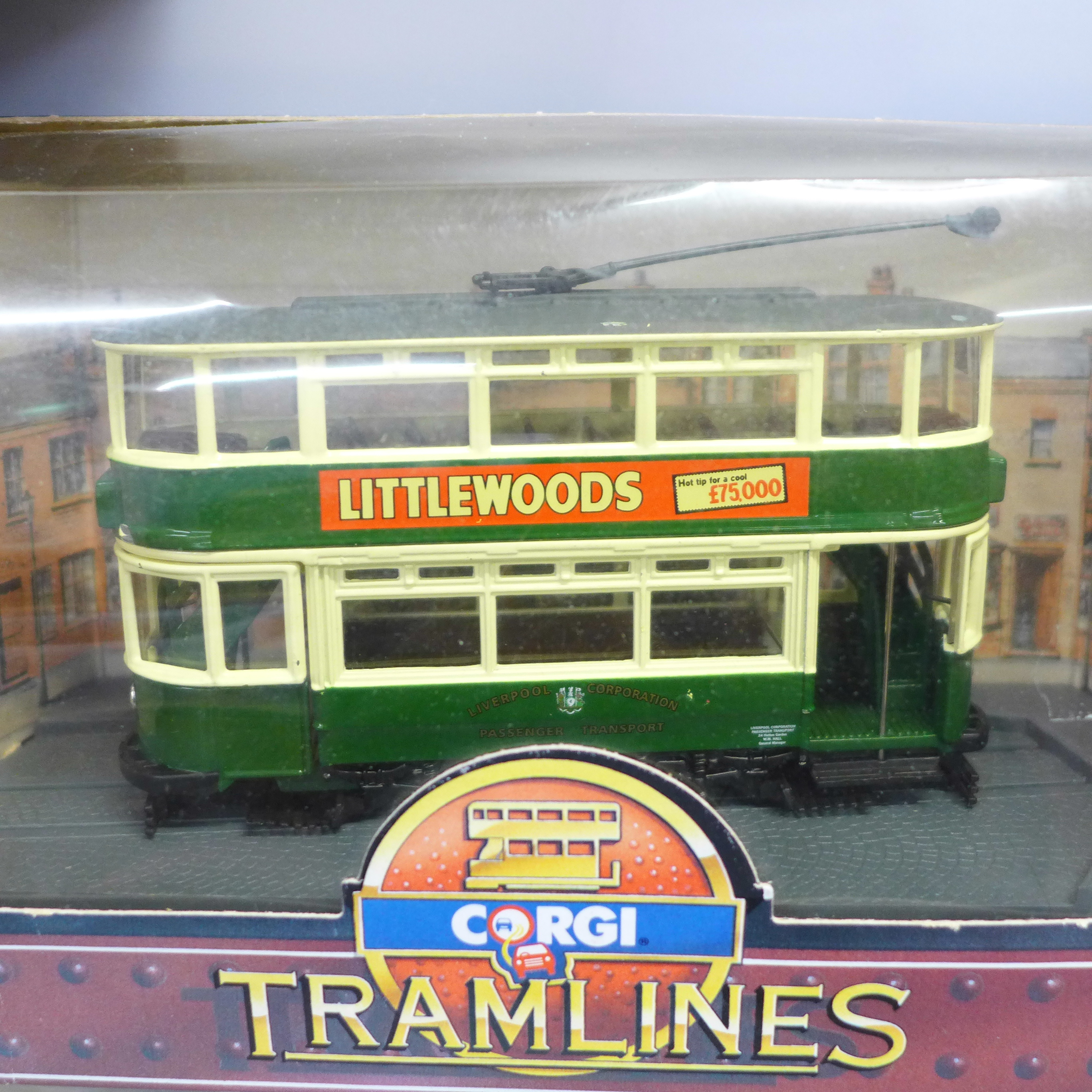 Six boxed models of trams by Corgi including a limited edition - Image 2 of 5