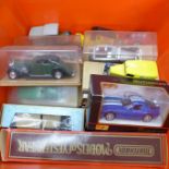A quantity of Matchbox and Lledo Days Gone model vehicles