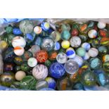A collection of marbles
