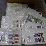 1990's-2012 first day covers from Guernsey, Alderney and GB, most in original envelopes from