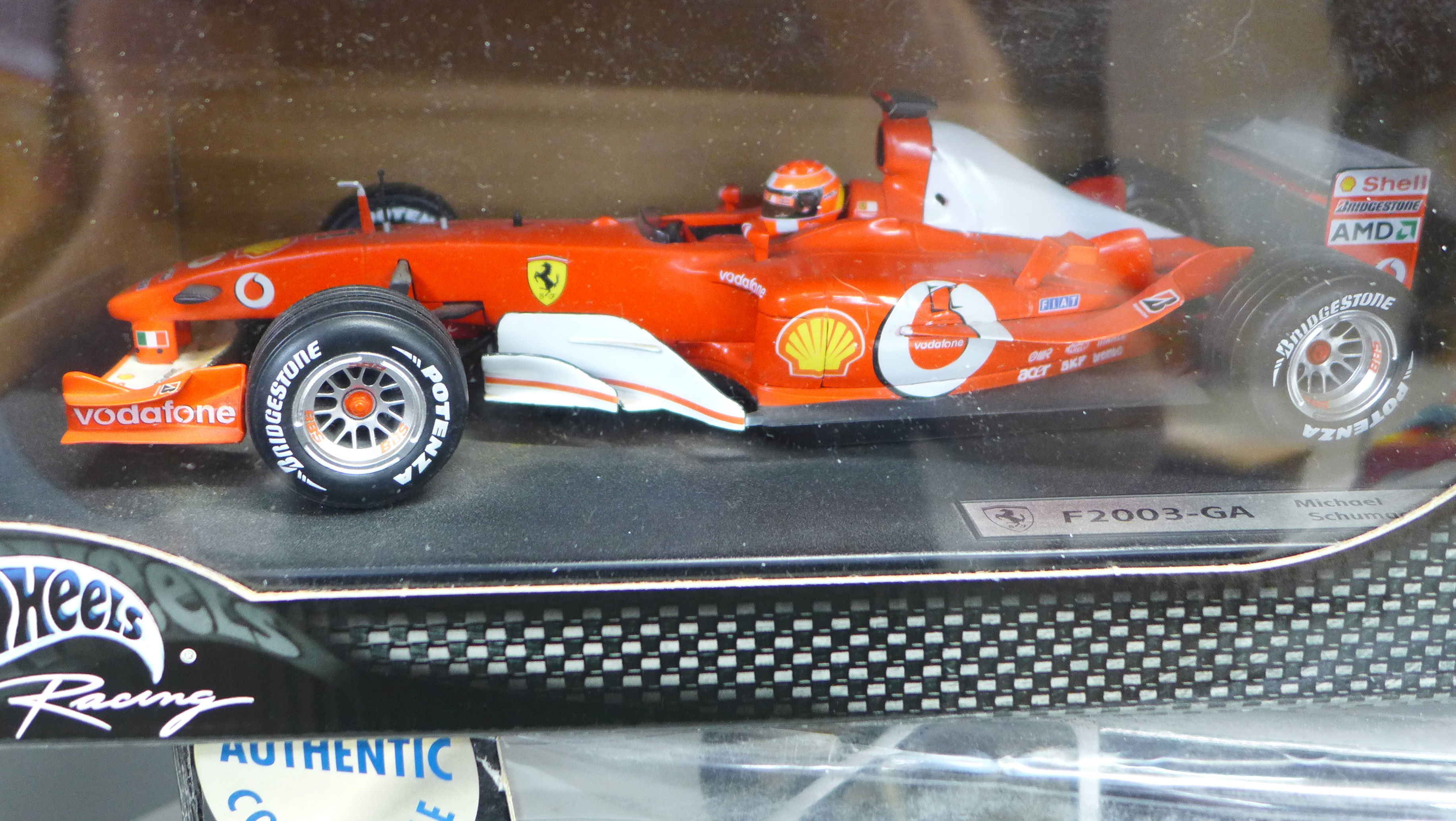 A Sun Star model stretch limousine, a Kyosho model vehicle, a Hot Wheels Ferrari and three others - Image 5 of 5