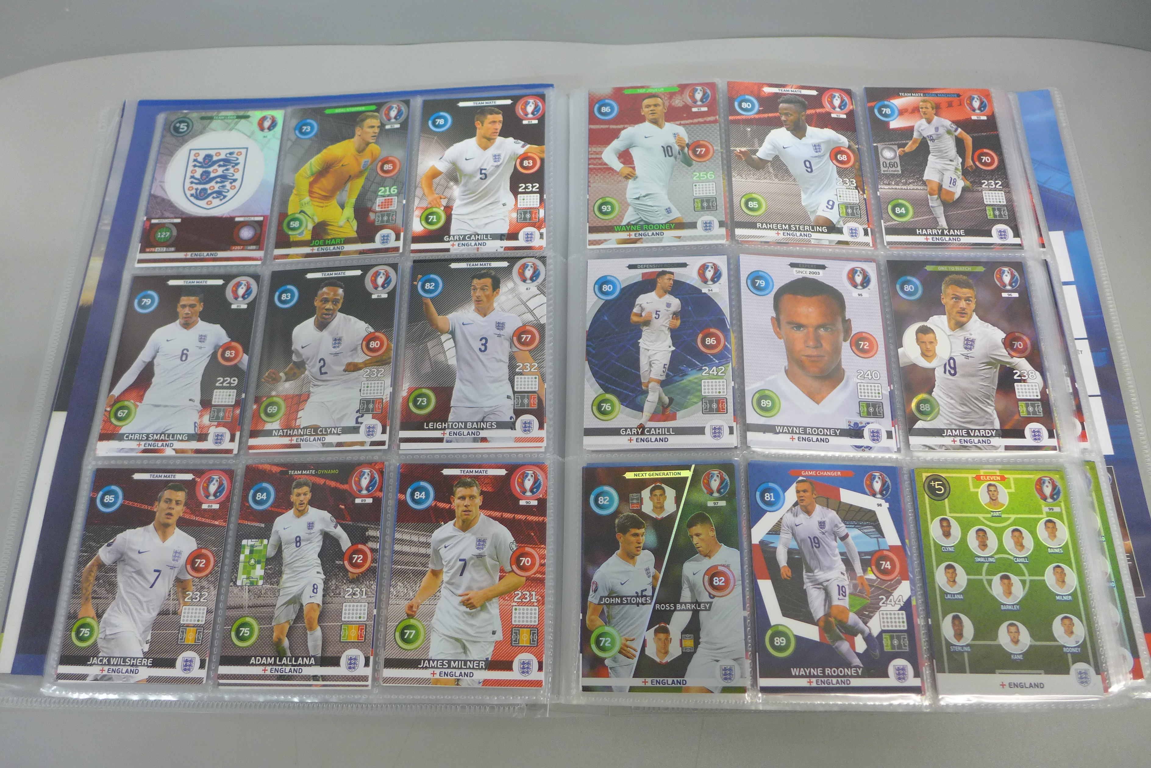 Euro 2016 Panini trading cards and album - Image 2 of 4