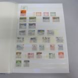 Stamps; a 30-page stockbook of mainly unmounted mint Berlin and Poland stamps