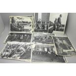 A collection of 1930s Adolf Hitler Picture Album photographs, mainly sorted into groups, (Gruppe) 62