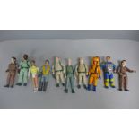 Ten Ghostbusters figures