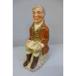 A Tony Woods Robert Burns character jug