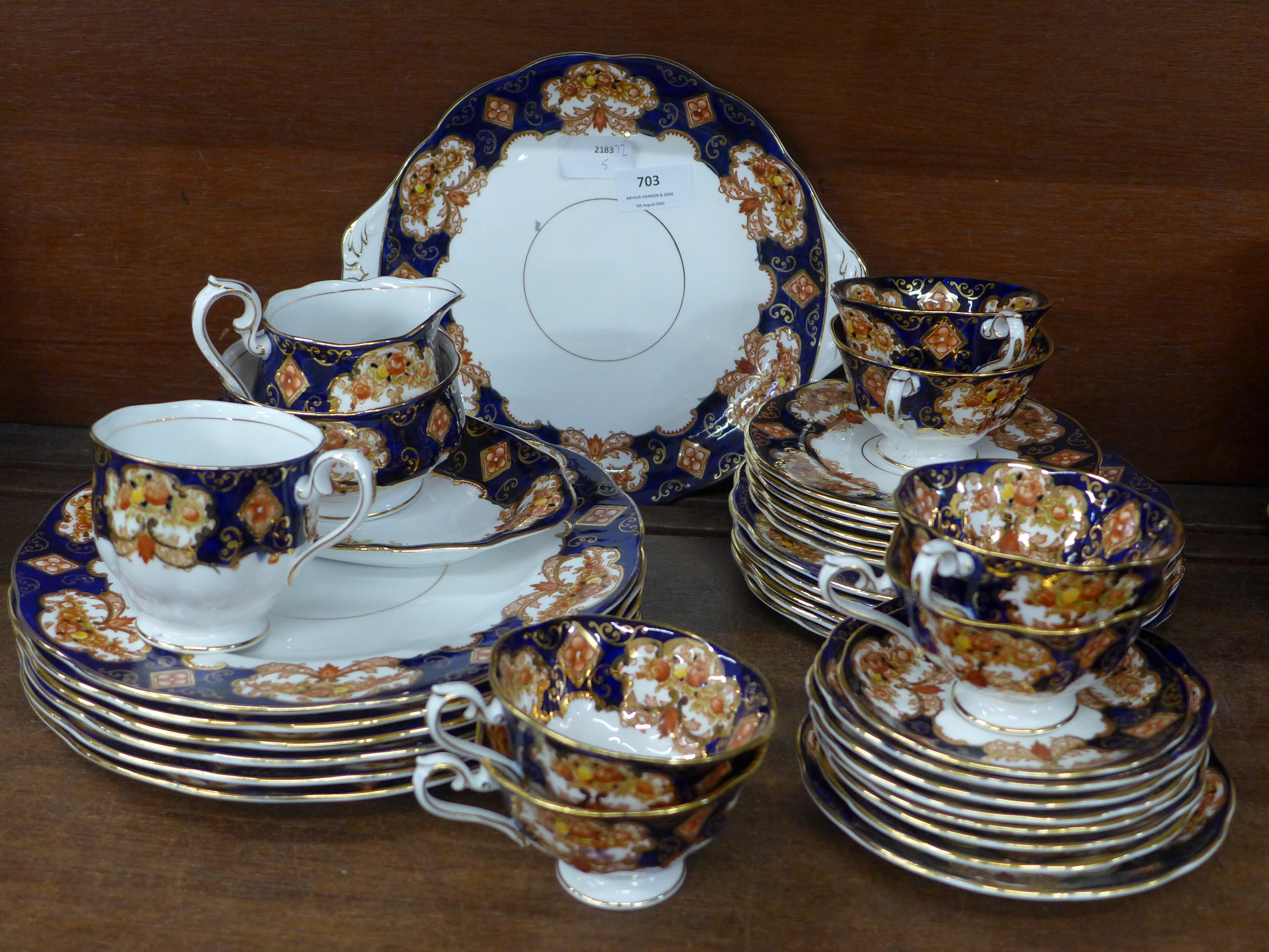 Royal Albert Heirloom pattern tea and dinnerware