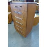 A G-Plan Fresco teak chest of drawers