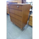 An Avalon Yatton teak chest of drawers