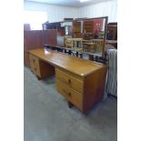 A White & Newton teak dressing table