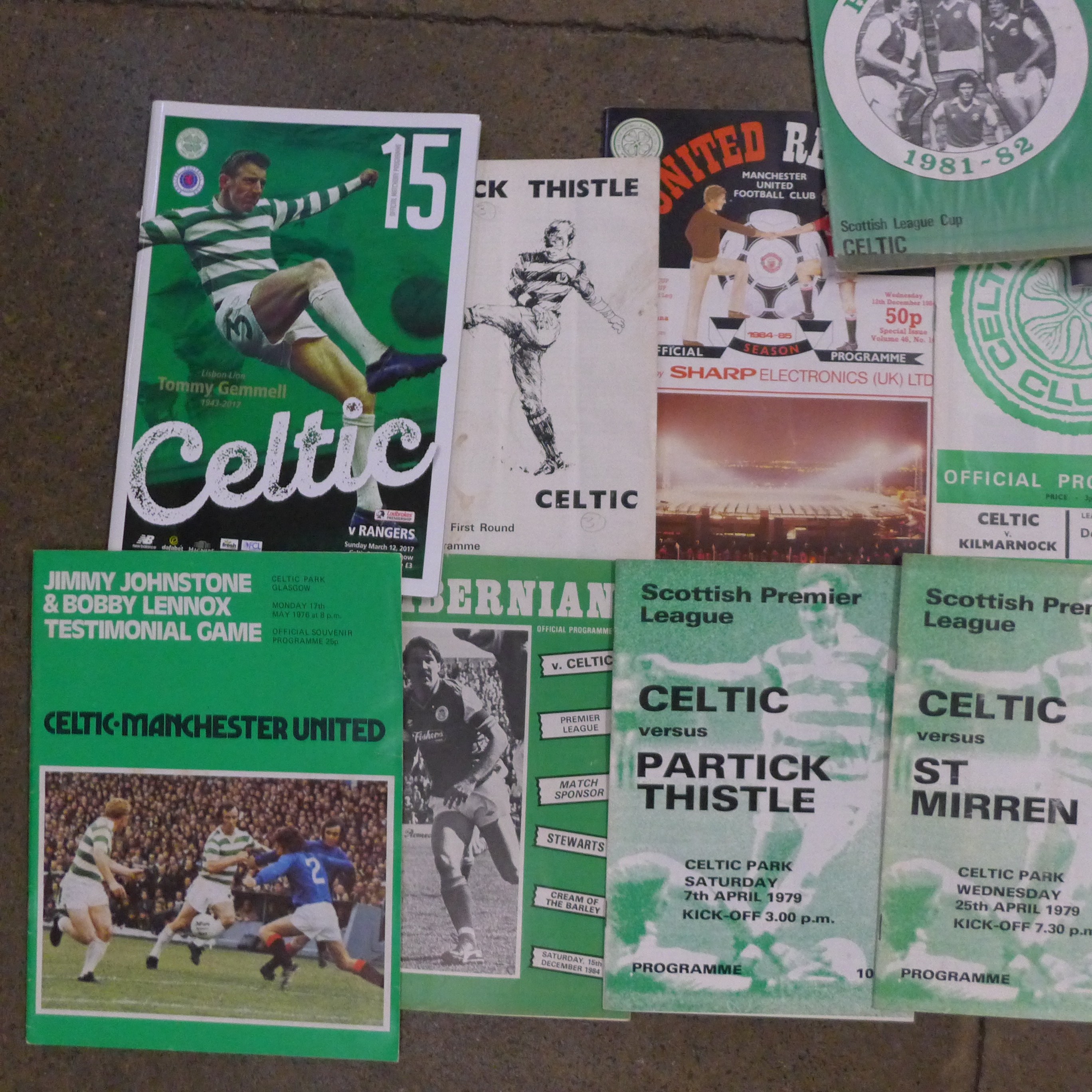 Football memorabilia; Celtic home and away programmes 1960's onwards including the 1984 European Cup - Image 2 of 3