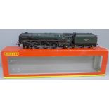 A Hornby OO gauge locomotive and tender, R2104 Britannia Class 7MT 4-6-2 7005, Firth of Clyde in