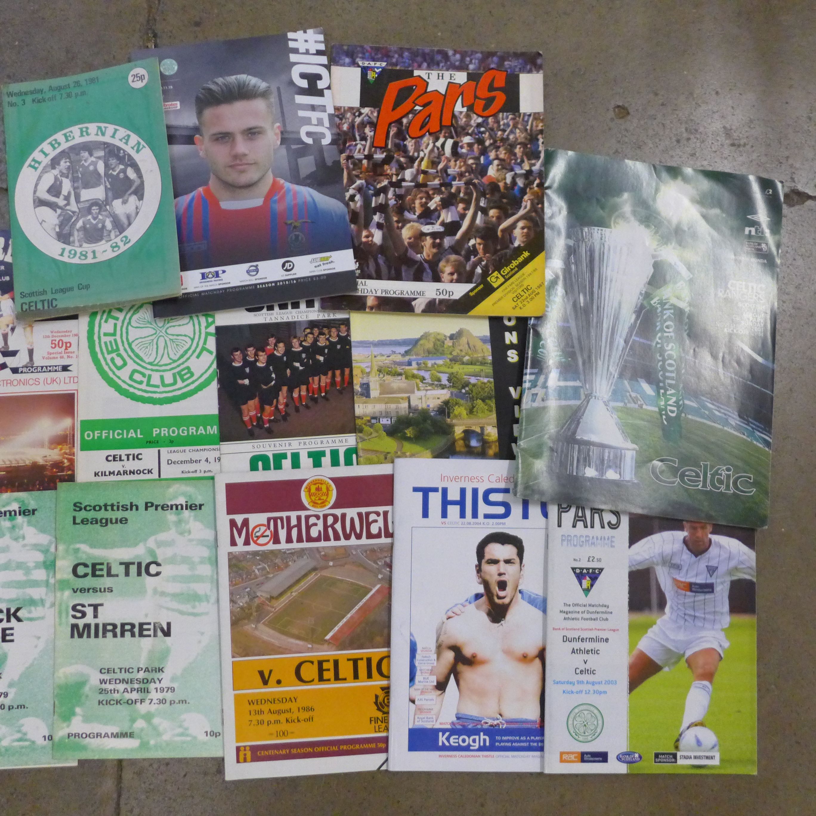 Football memorabilia; Celtic home and away programmes 1960's onwards including the 1984 European Cup - Image 3 of 3