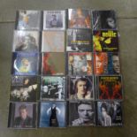 A David Bowie CD collection, some still sealed