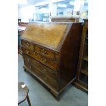 A George III mahogany bureau