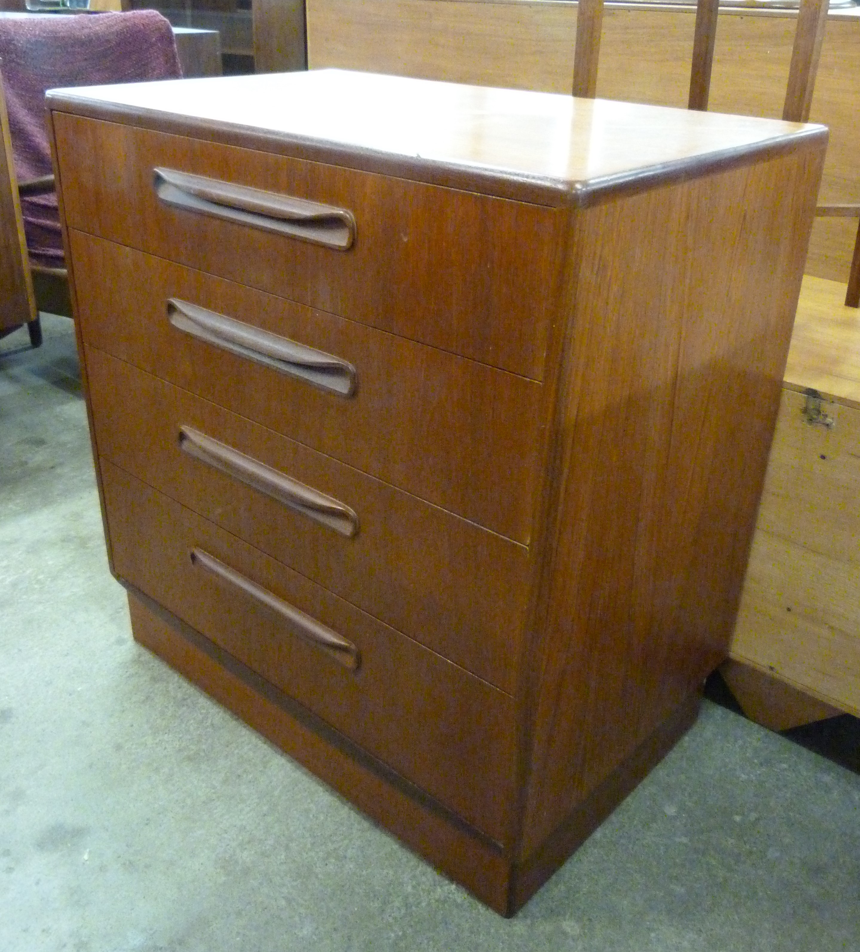 A G-Plan Fresco teak chest of drawers - Image 2 of 3