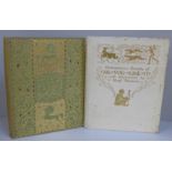 Two volumes, Edmund Dulac's Fairy Book, Fairy Tales of the Allied Nations, with sixteen tipped-in