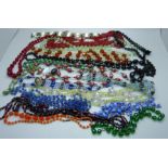 Vintage bead and other necklaces