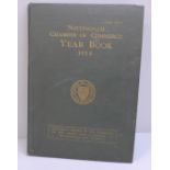 A Nottingham Chamber of Commerce Year Book, 1914, first issue, interspersed with adverts of local