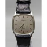 A gentleman's Omega De Ville quartz wristwatch