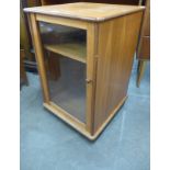 A G-Plan teak single door stereo cabinet