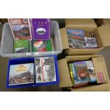 Four boxes of railway books **PLEASE NOTE THIS LOT IS NOT ELIGIBLE FOR POSTING AND PACKING**