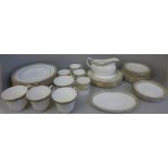 Royal Doulton Isabella pattern dinnerware and coffee ware