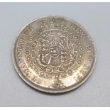 A George III 1817 silver half-crown