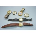 Mechanical wristwatches; Zenith 2000, Services, Sekonda, etc.