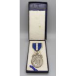 A silver Royal Masonic Hospital Jewel medal to W.Bro. B. Burchell, 5308, and six other silver