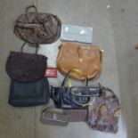 A collection of handbags including Liberty, Ted Baker, Suzi Smith, etc.