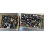 A collection of vintage glass bottles **PLEASE NOTE THIS LOT IS NOT ELIGIBLE FOR POSTING AND