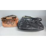 Two Tula handbags