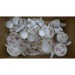 A large collection of Royal Crown Derby Posies china