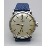 An Omega automatic wristwatch, the case back bears inscription dated 1949, 31mm case